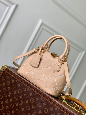 Louis Vuitton LV M28458 Alma BB Bag Hazelnut Couture - Default Title - View 1