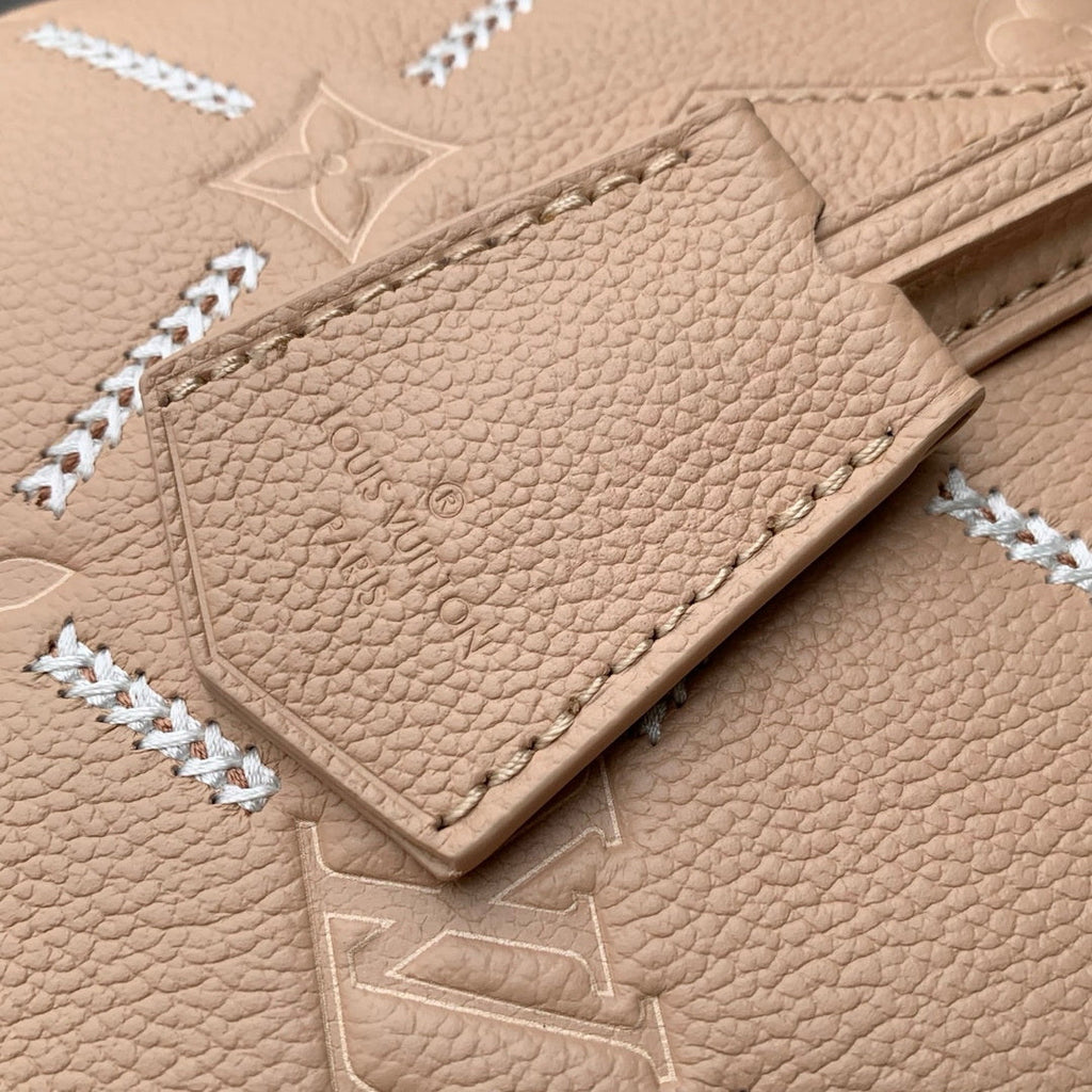 Louis Vuitton LV M28458 Alma BB Bag Hazelnut Couture