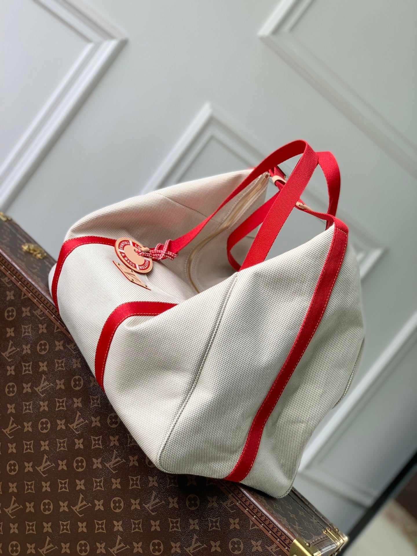 Louis Vuitton LV M28509 Side Voyageur Bag Lighthouse Red - Default Title - View 2