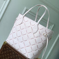 Louis Vuitton LV M28527 Neverfull MM Bag Light Bliss Couture - Default Title - View 1