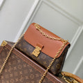 Louis Vuitton LV M28588 Madeleine BB Bag Monogram/Cognac Brown - Default Title - View 1