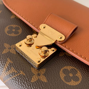 Louis Vuitton LV M28588 Madeleine BB Bag Monogram/Cognac Brown - Default Title - View 6