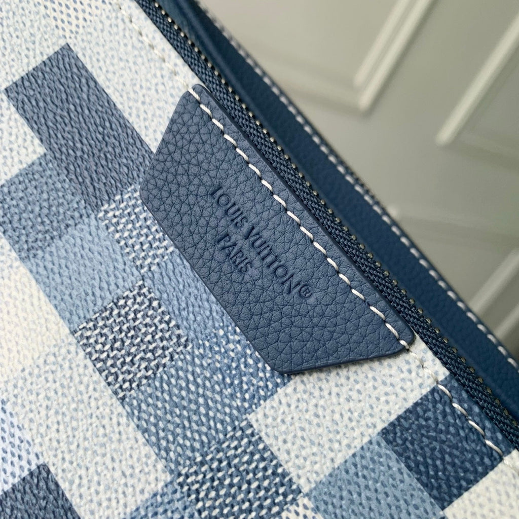 Louis Vuitton LV M28601 Trio Messenger Bag Indigo Blue