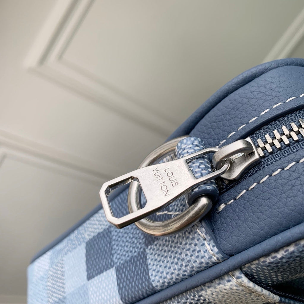 Louis Vuitton LV M28601 Trio Messenger Bag Indigo Blue