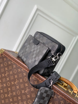 Louis Vuitton LV M28602 Trio Messenger Bag Black - Default Title - View 2