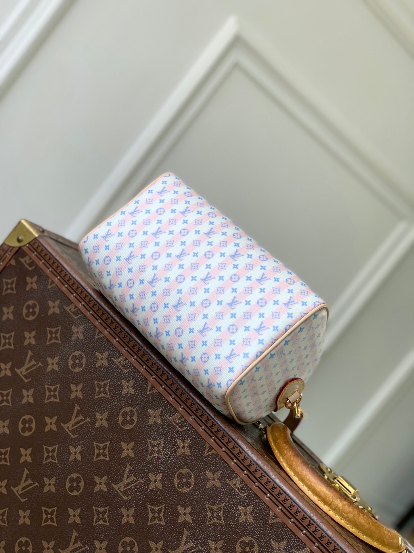 Louis Vuitton LV M28668 Speedy Bandoulière 20 Bag Blue - Default Title - View 4