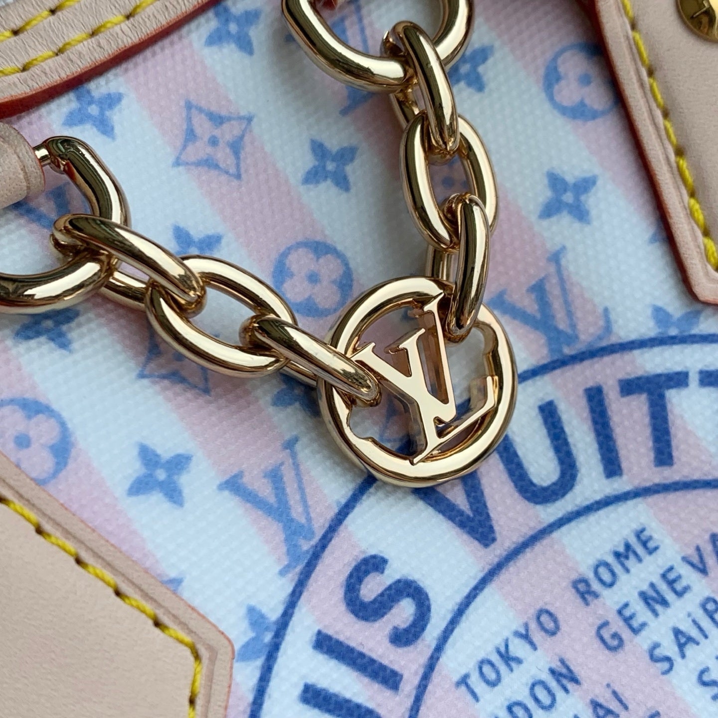 Louis Vuitton LV M28668 Speedy Bandoulière 20 Bag Blue - Default Title - View 5
