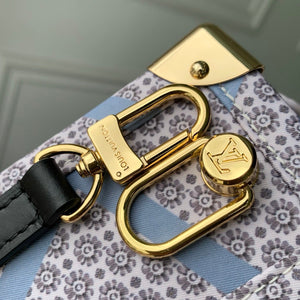 Louis Vuitton LV M28749 Side Trunk MM Bag Beige/Blue - Default Title - View 6