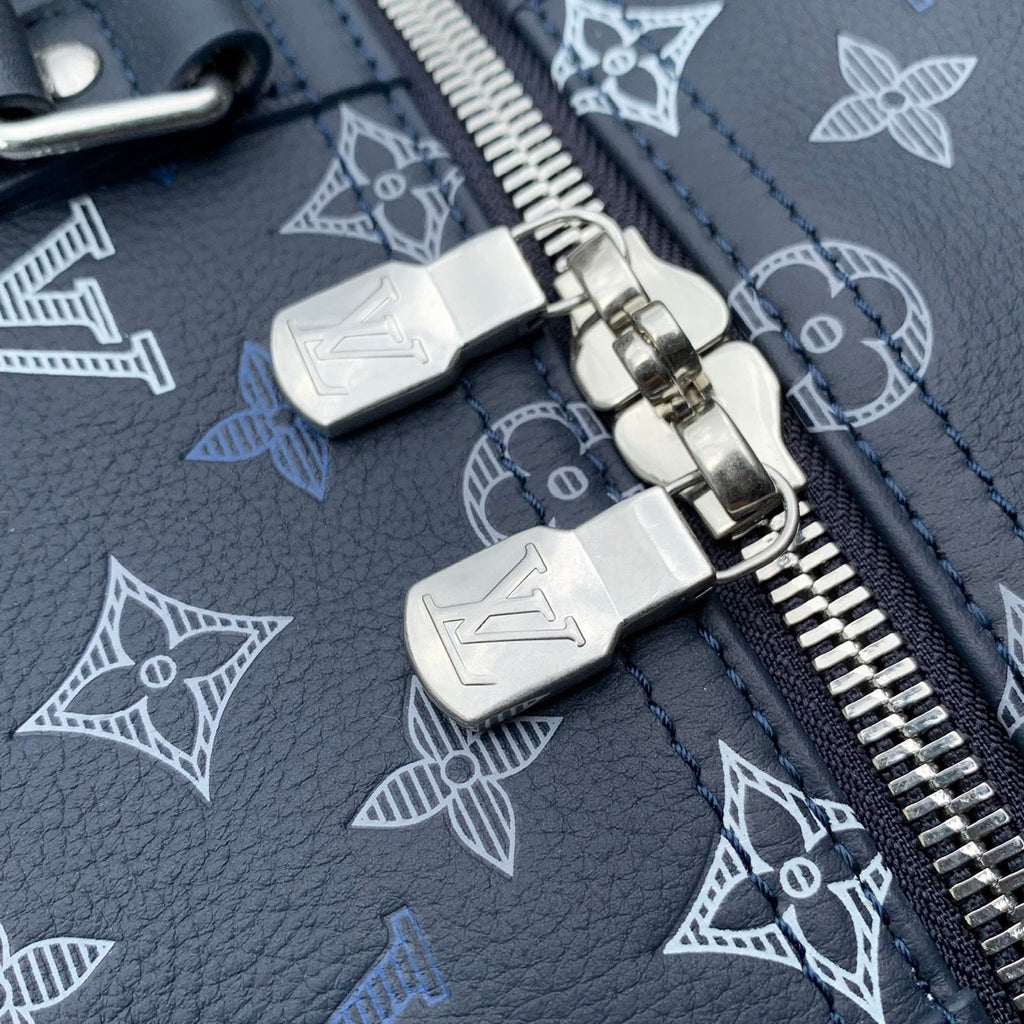 Louis Vuitton LV M28836 Keepall Bandoulière 50 Bag Navy Blue