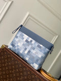 Louis Vuitton  LV M28846 Pochette Voyage Souple Denim Blue