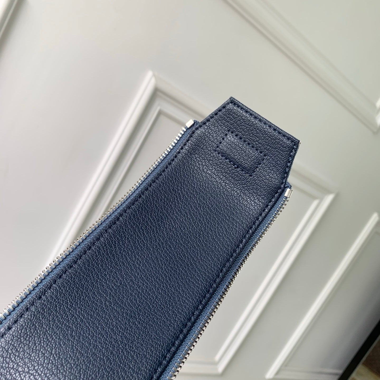 Louis Vuitton  LV M28847 Dopp Kit Bag Denim Blue