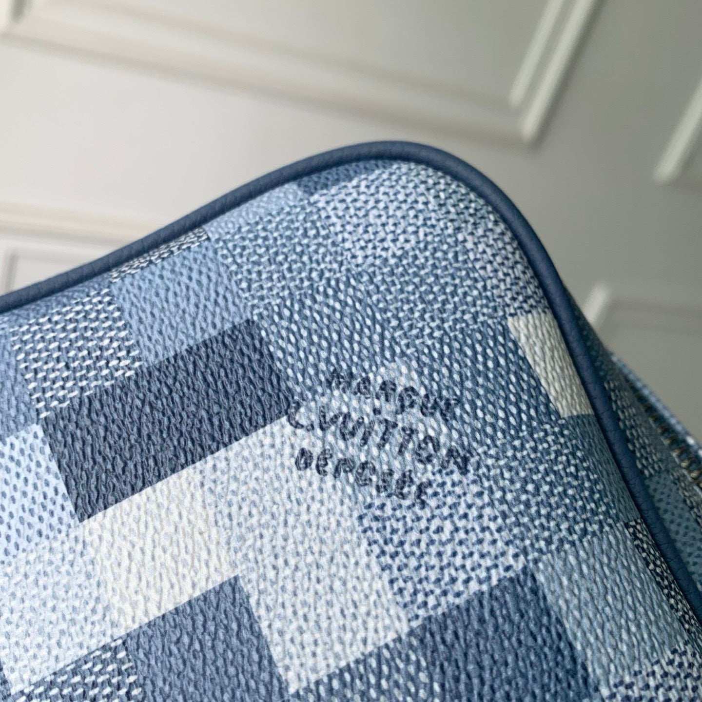 Louis Vuitton  LV M28847 Dopp Kit Bag Denim Blue - Default Title - View 8