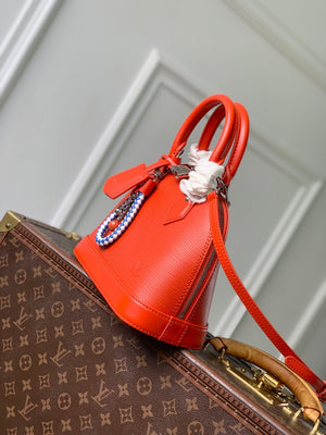 Louis Vuitton LV M28903 Alma BB Bag Orange California - Default Title - View 2