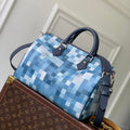 Louis Vuitton  LV M28978 Speedy 30  Bandoulière  Bag  Blue - Default Title - View 1