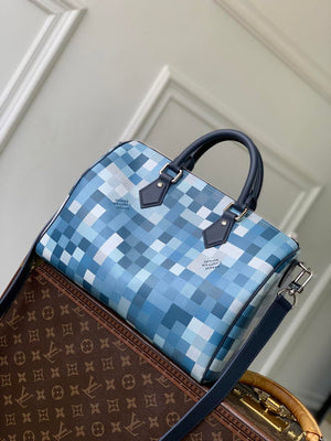 Louis Vuitton  LV M28978 Speedy 30  Bandoulière  Bag  Blue - Default Title - View 3