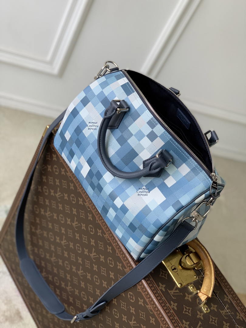 Louis Vuitton  LV M28978 Speedy 30  Bandoulière  Bag  Blue