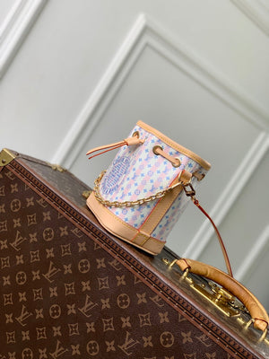 Louis Vuitton LV M29029 Nano Noé Bag LV Stamp Blue - Default Title - View 2