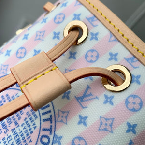 Louis Vuitton LV M29029 Nano Noé Bag LV Stamp Blue - Default Title - View 4