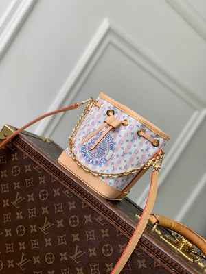 Louis Vuitton LV M29029 Nano Noé Bag LV Stamp Blue - Default Title - View 1