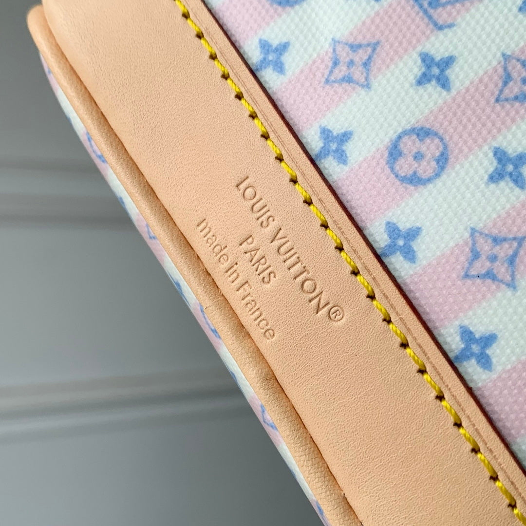 Louis Vuitton LV M29029 Nano Noé Bag LV Stamp Blue