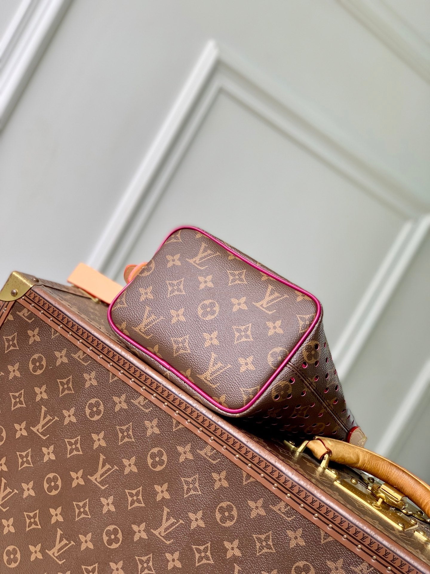 Louis Vuitton LV M29075 All In BB Bag Pop Crush