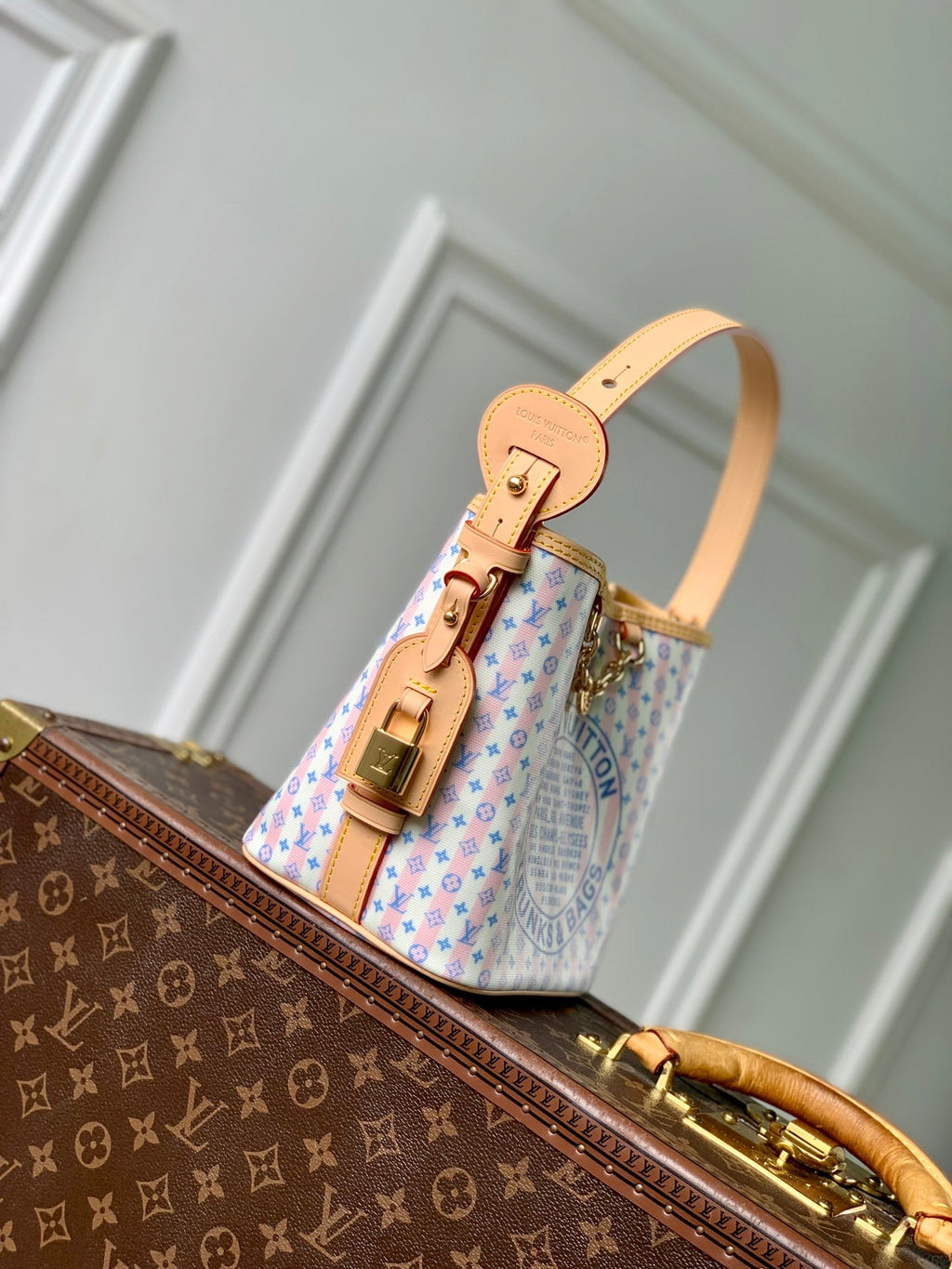Louis Vuitton LV M29115 All In BB Bag Blue