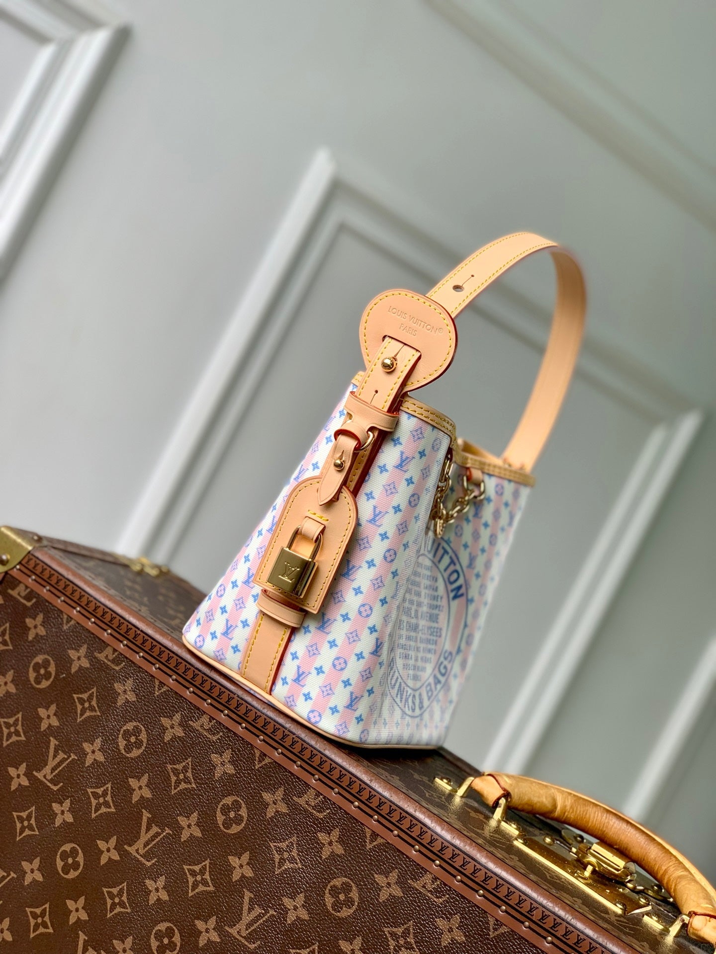 Louis Vuitton LV M29115 All In BB Bag Blue - Default Title - View 2