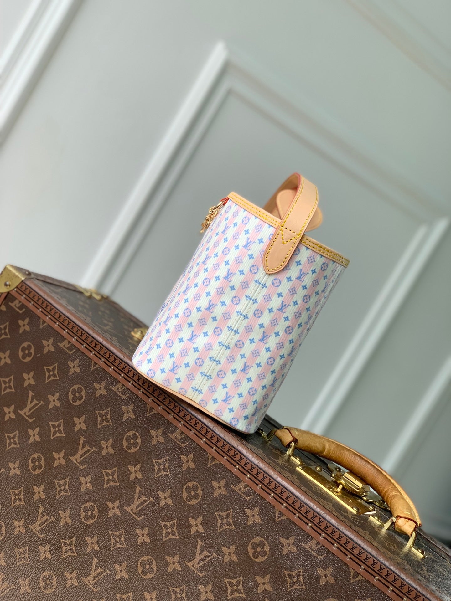 Louis Vuitton LV M29115 All In BB Bag Blue
