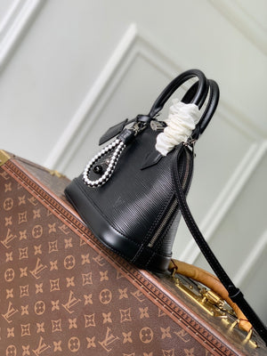 Louis Vuitton LV M29125 Alma BB Bag Black - Default Title - View 2