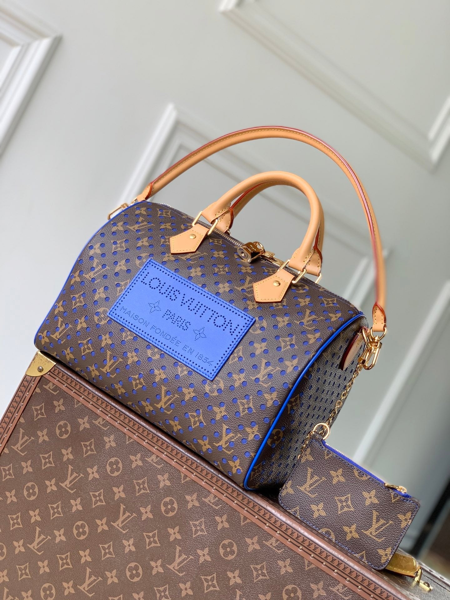 Louis Vuitton LV M29143 Speedy Soft 30 Bag Neon Wave - Default Title - View 1
