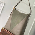Louis Vuitton LV M29144 Low Key Hobo MM Bag Dark Fango - Default Title - View 1