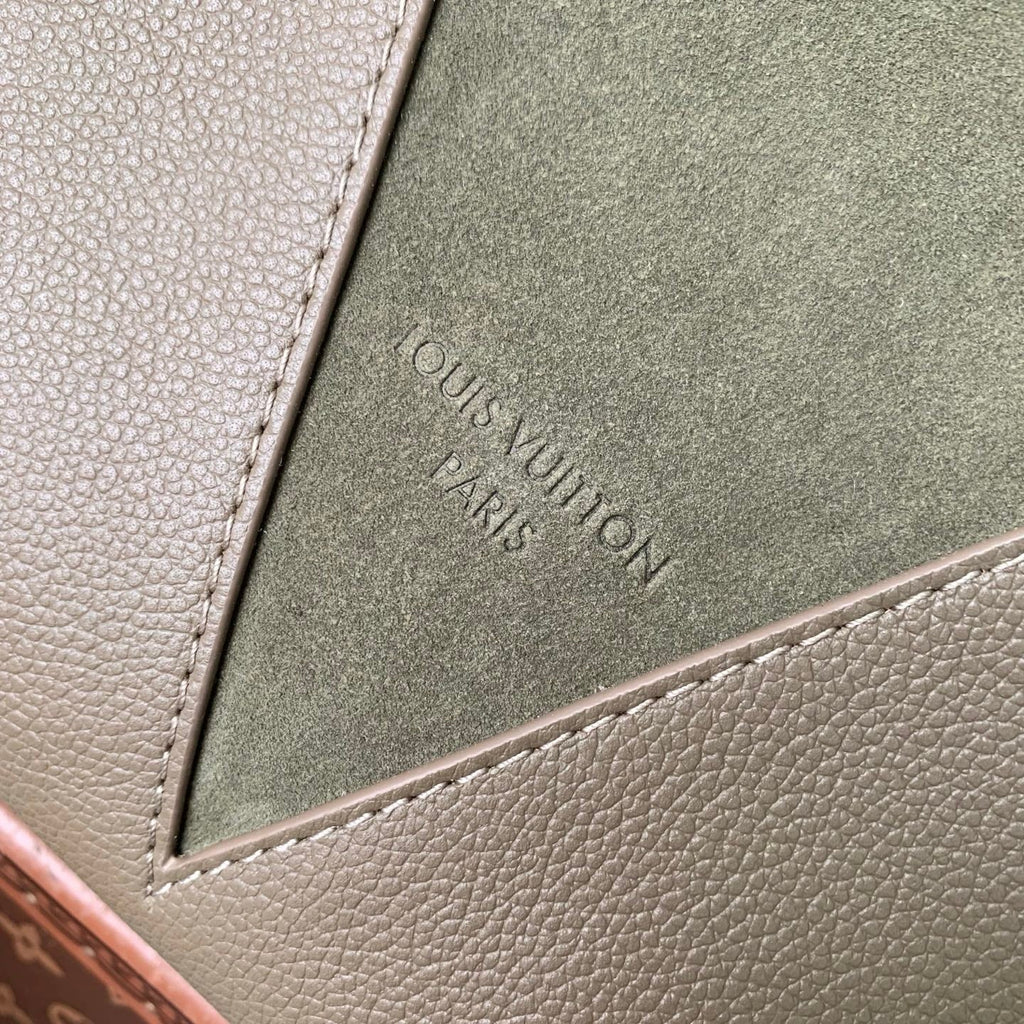 Louis Vuitton LV M29144 Low Key Hobo MM Bag Dark Fango