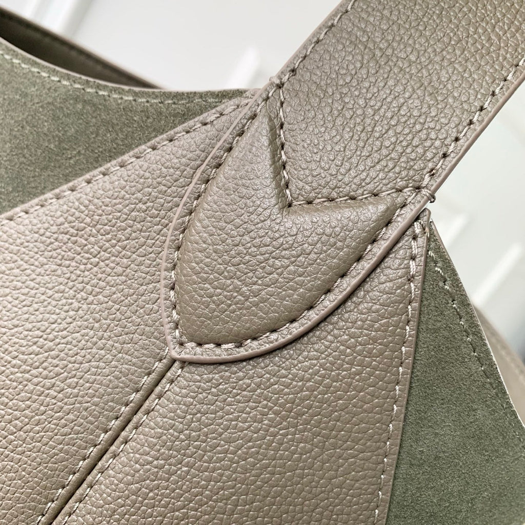 Louis Vuitton LV M29144 Low Key Hobo MM Bag Dark Fango