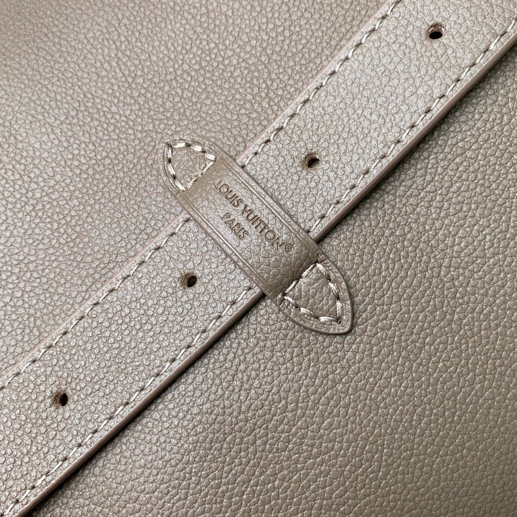 Louis Vuitton LV M29144 Low Key Hobo MM Bag Dark Fango