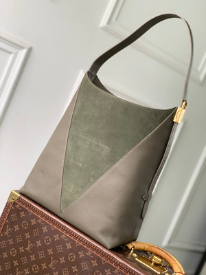 Louis Vuitton LV M29144 Low Key Hobo MM Bag Dark Fango - Default Title - View 3