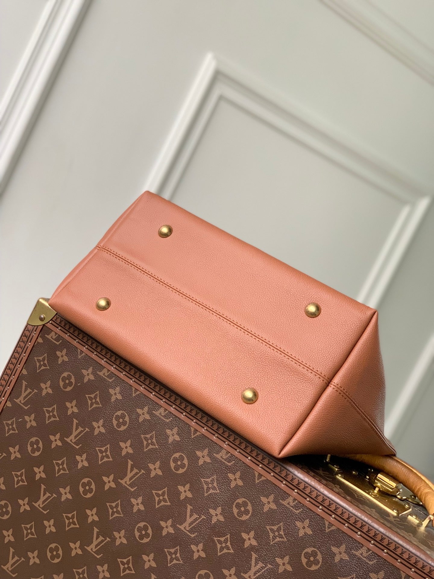 Louis Vuitton LV M29156 Low Key Hobo MM Bag Cognac Brown - Default Title - View 4