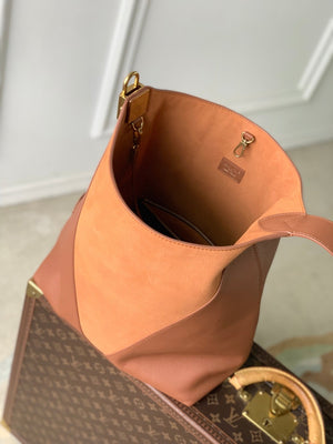 Louis Vuitton LV M29156 Low Key Hobo MM Bag Cognac Brown - Default Title - View 9
