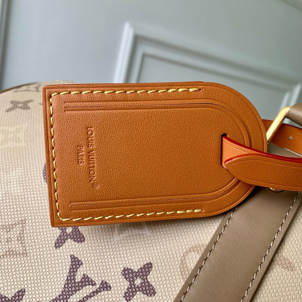Louis Vuitton LV M29159 Keepall Bandoulière 50 Bag Sand Beige