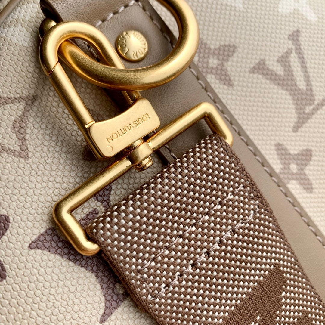 Louis Vuitton LV M29159 Keepall Bandoulière 50 Bag Sand Beige - Default Title - View 6