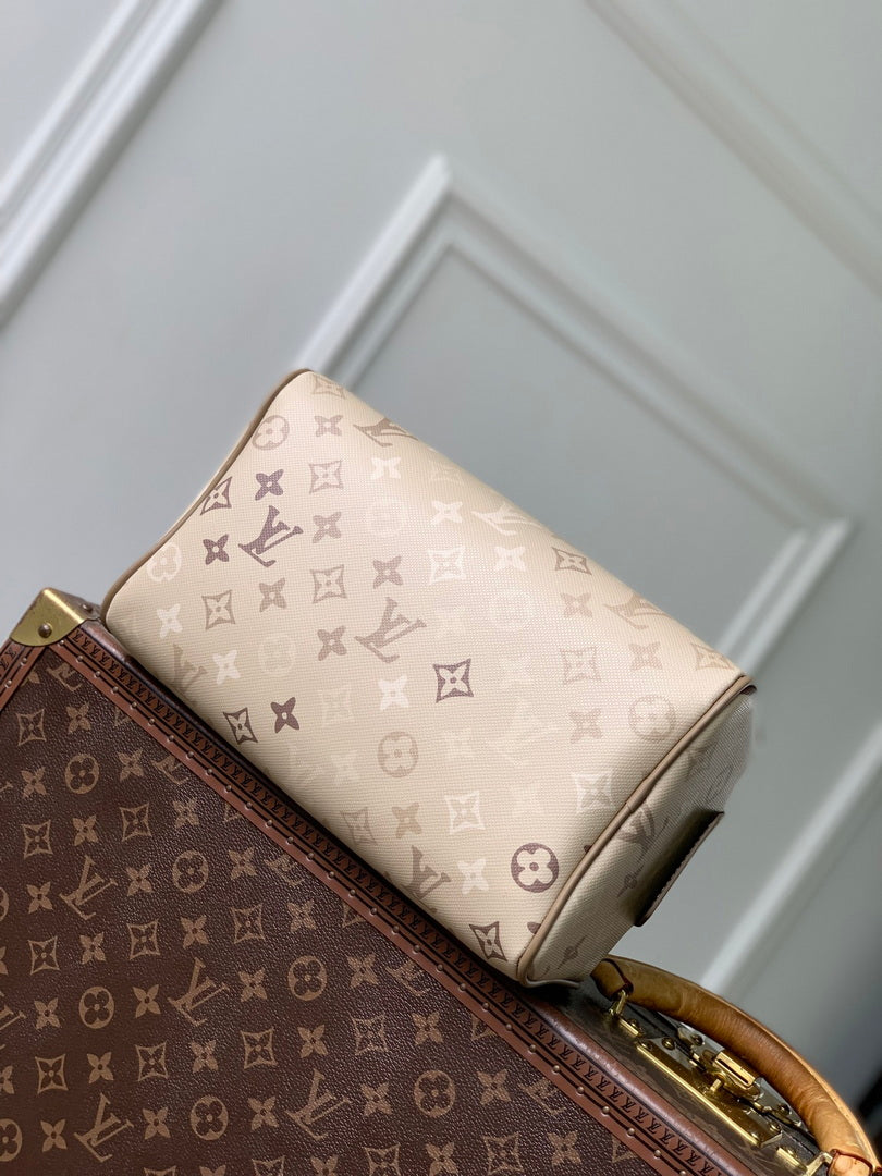 Louis Vuitton  LV M29161 Dopp Kit Bag Sand Beige