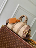 Louis Vuitton LV M29272 Keepall Bandoulière 25 Bag Sand Beige
