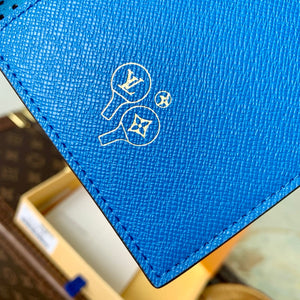 Louis Vuitton LV M29285 Passport Cover Blue - Default Title - View 7