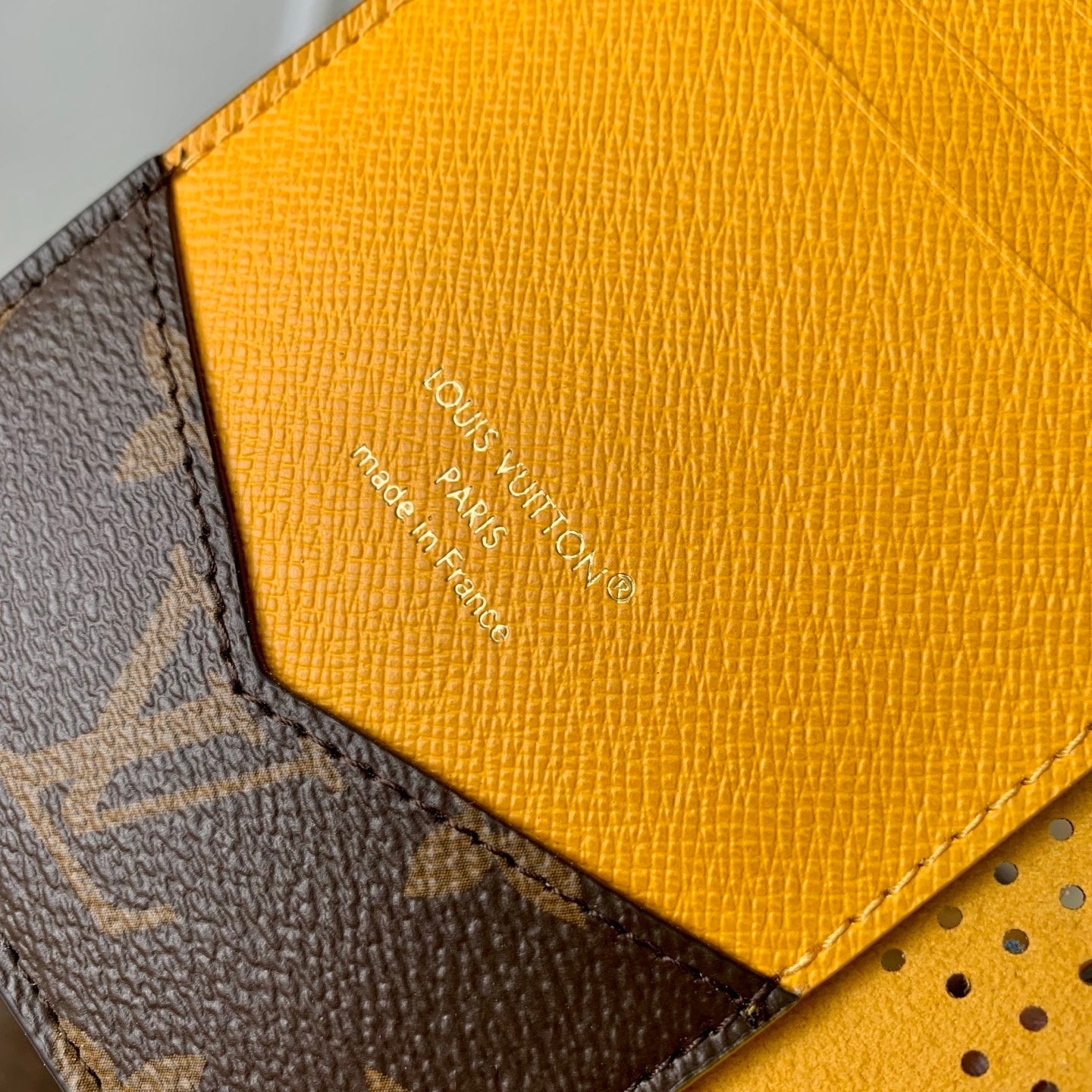 Louis Vuitton LV M29285 Passport Cover Yellow - Default Title - View 8