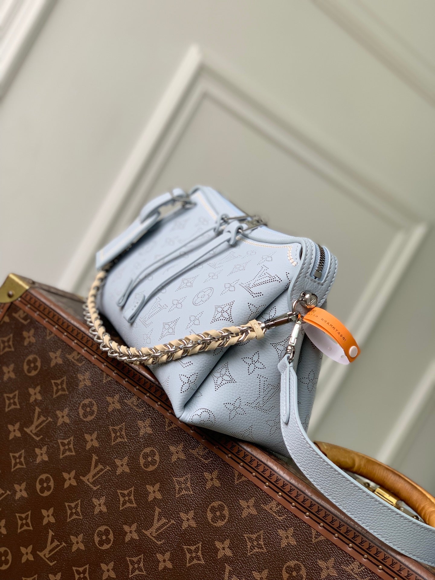 Louis Vuitton LV M29317 Hand It All PM Bag Bleu Olympe - Default Title - View 2