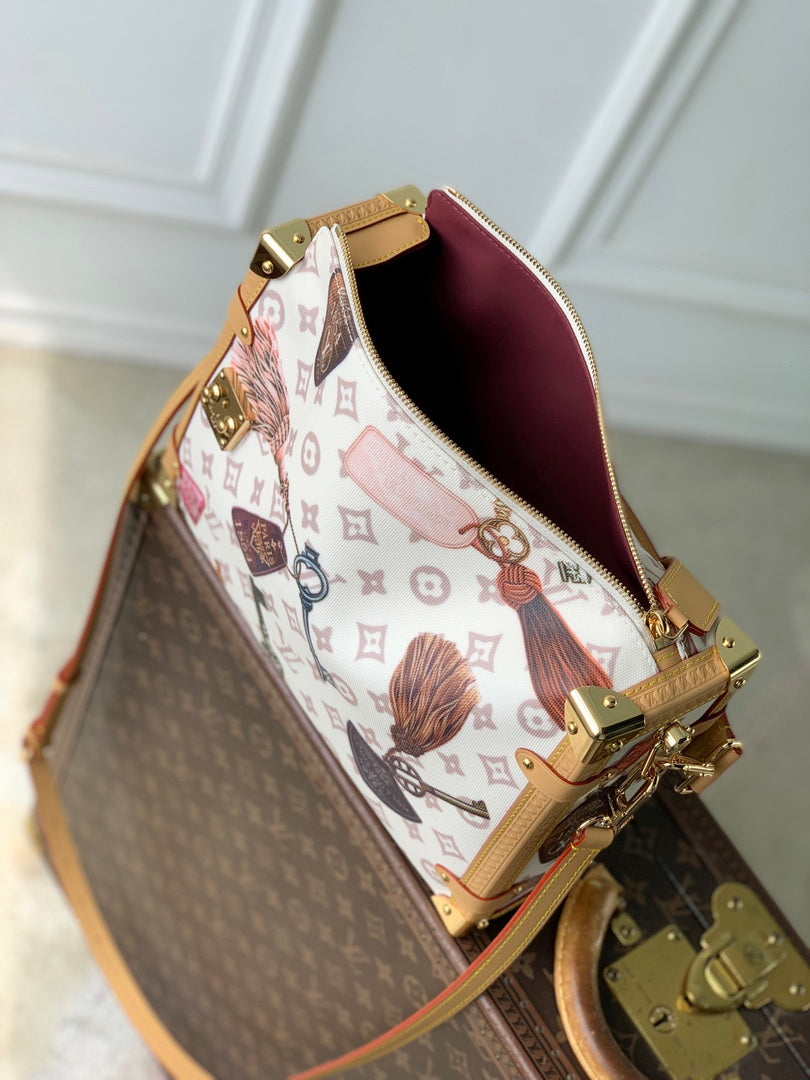 Louis Vuitton LV M29355 Side Trunk GM Getaway Bag Getaway