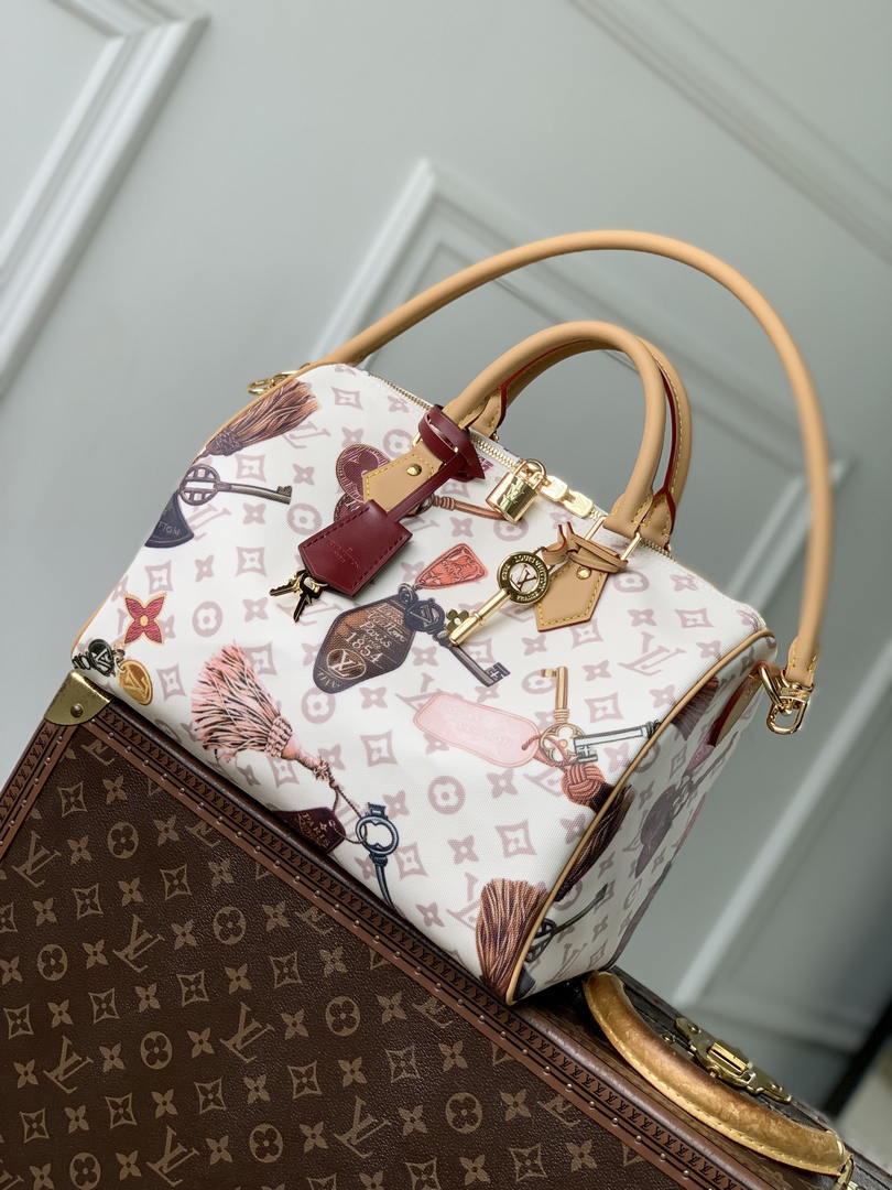 Louis Vuitton  LV M29377 Speedy 30 Soft autres toiles monogram