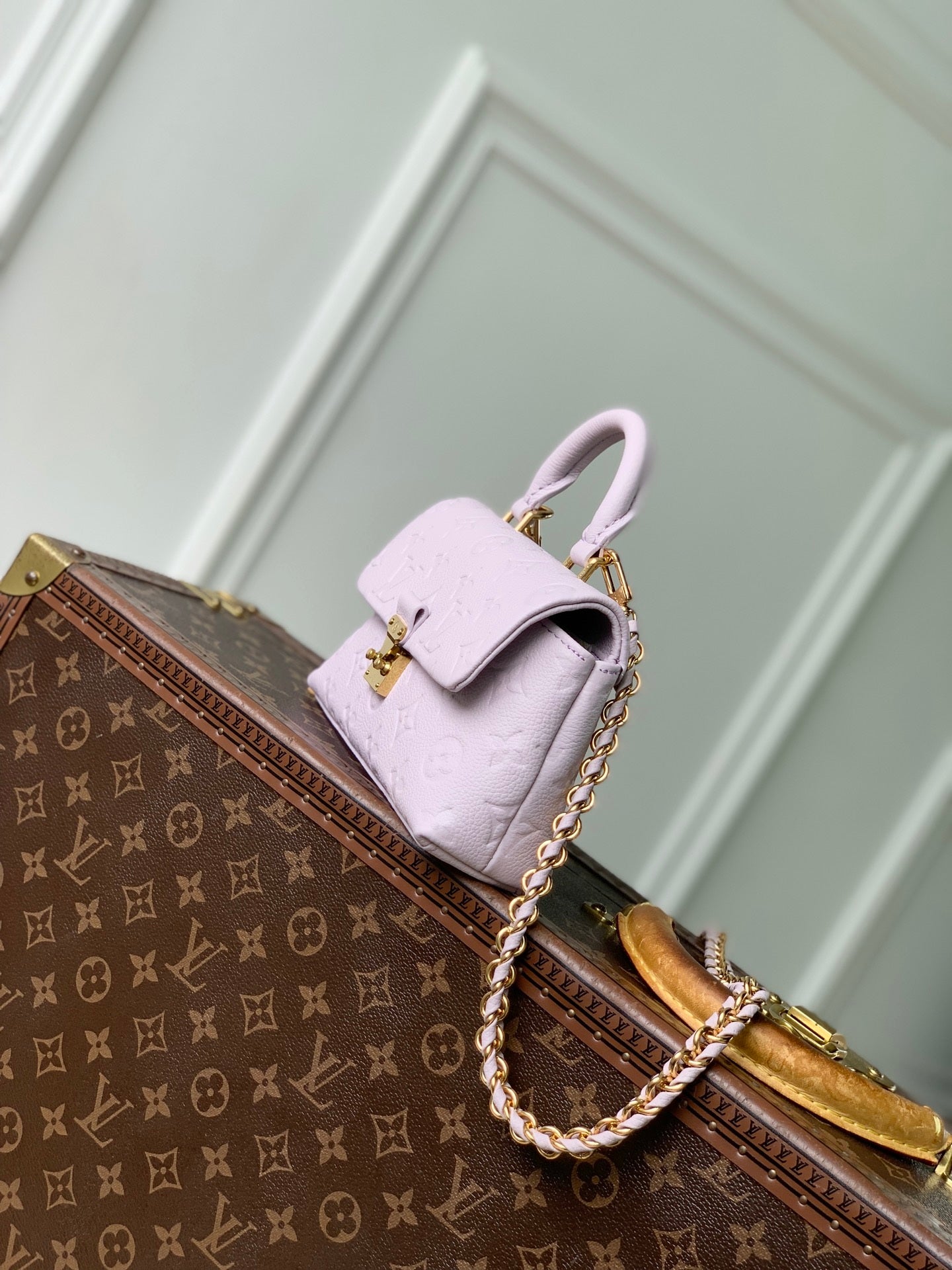 Louis Vuitton LV M29380 Nano Madeleine Bag Sweet Lavender