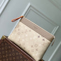 Louis Vuitton  LV M29427 Pochette Voyage Souple Sand Beige - Default Title - View 1