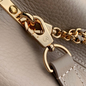Louis Vuitton LV M29440 Capucines Mini Bag Galet Grey Taurillon leather - Default Title - View 7