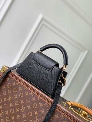 Louis Vuitton LV M29443 Capucines East West Mini Bag Black - Default Title - View 4